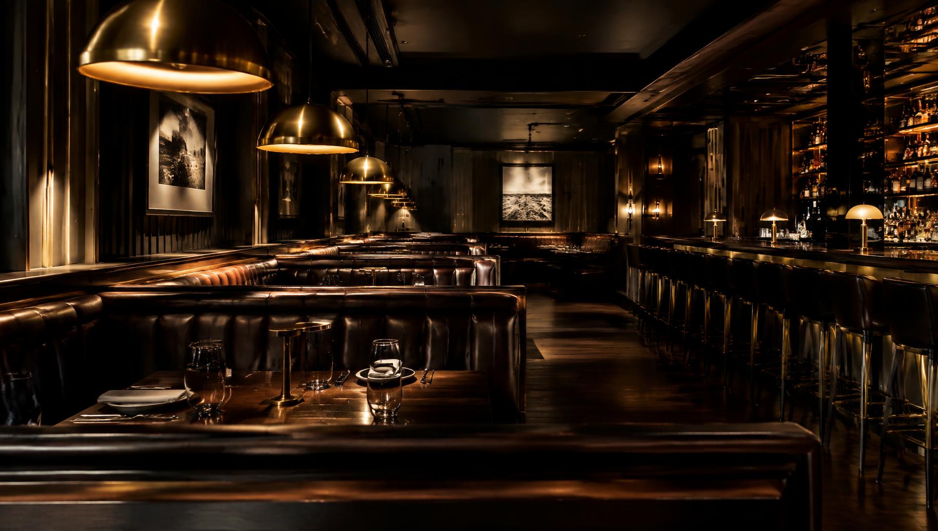Restaurant interior build-out